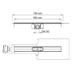 ACO ShowerDrain C Duschrinne Ohne Aufkantung, DN 50, L: 68,5 Cm 12 ACO ShowerDrain C Duschrinne Ohne Aufkantung, DN 50, L: 68,5 Cm -Badwelt Verkauf aco showerdrain duschrinne ohne aufkantung dn 10784240