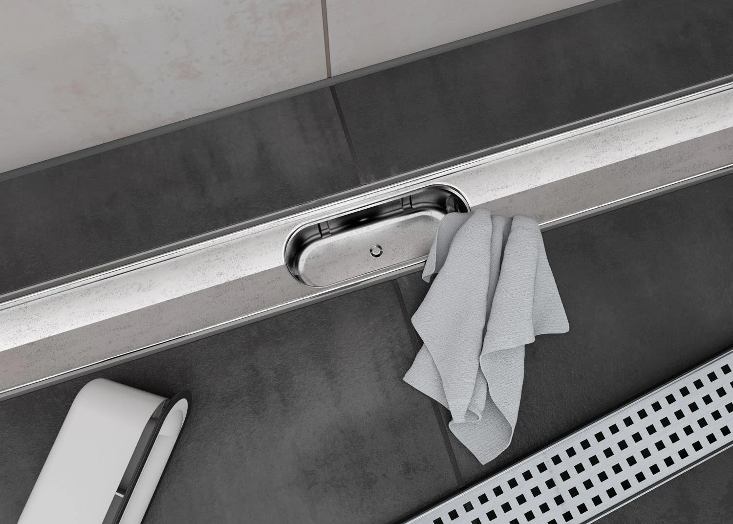 ACO ShowerDrain C Duschrinne Ohne Aufkantung, DN 50, L: 98,5 Cm 3 ACO ShowerDrain C Duschrinne Ohne Aufkantung, DN 50, L: 98,5 Cm