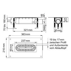 ACO ShowerDrain S+ Ablaufkörper Sperrwasserhöhe 3 Cm 13 ACO ShowerDrain S+ Ablaufkörper Sperrwasserhöhe 3 Cm -Badwelt Verkauf aco zubehoer duschrinnen showerdrain s ablaufkoerper 10055351