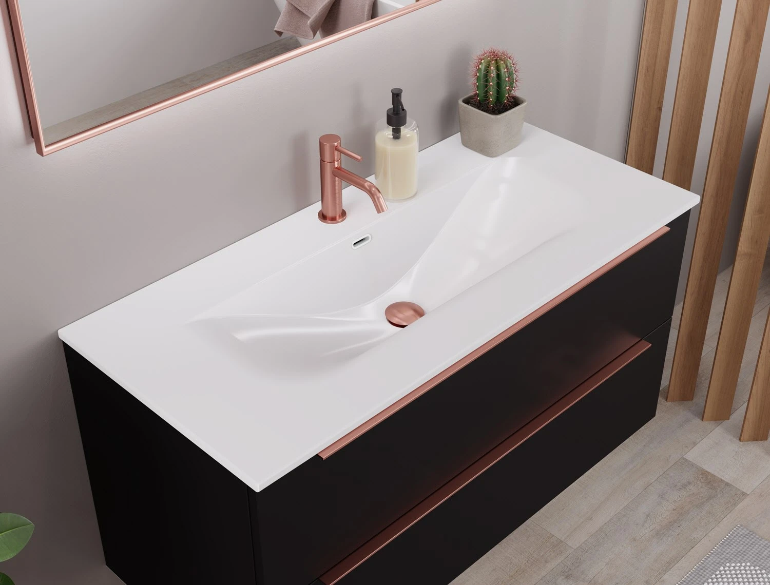 Pianura Lucia Badmöbel Set 82 Cm Mit LED-Lichtspiegel 4 Pianura Lucia Badmöbel Set 82 Cm Mit LED-Lichtspiegel – Bild 2