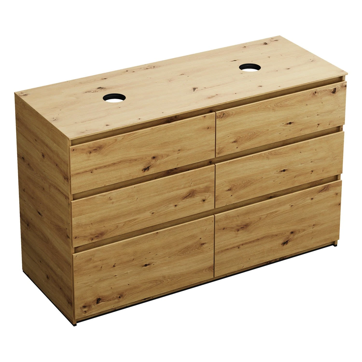 Burgbad Lin20 Waschtischunterschrank Mit Konsolenplatte 140 Cm, 6 Auszüge, Beckenausschnitt Links Und Rechts 3 Burgbad Lin20 Waschtischunterschrank Mit Konsolenplatte 140 Cm, 6 Auszüge, Beckenausschnitt Links Und Rechts