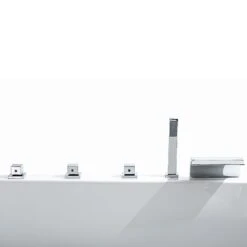 Caribia Delta XL Premium Whirlpool 180 X 130 Cm Ohne Schürze, Für Ecke Links 12 Caribia Delta XL Premium Whirlpool 180 X 130 Cm Ohne Schürze, Für Ecke Links -Badwelt Verkauf caribia badewannen eck delta xl premium 5954857