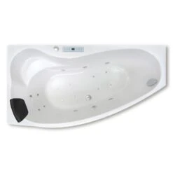 Caribia Mini Corner Premium Whirlpool 160 X 90 Mit Schürze, Für Ecke Links