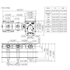 Dornbracht XTool UP-Thermostatmodul Mit 2 Ventilen 3/4"