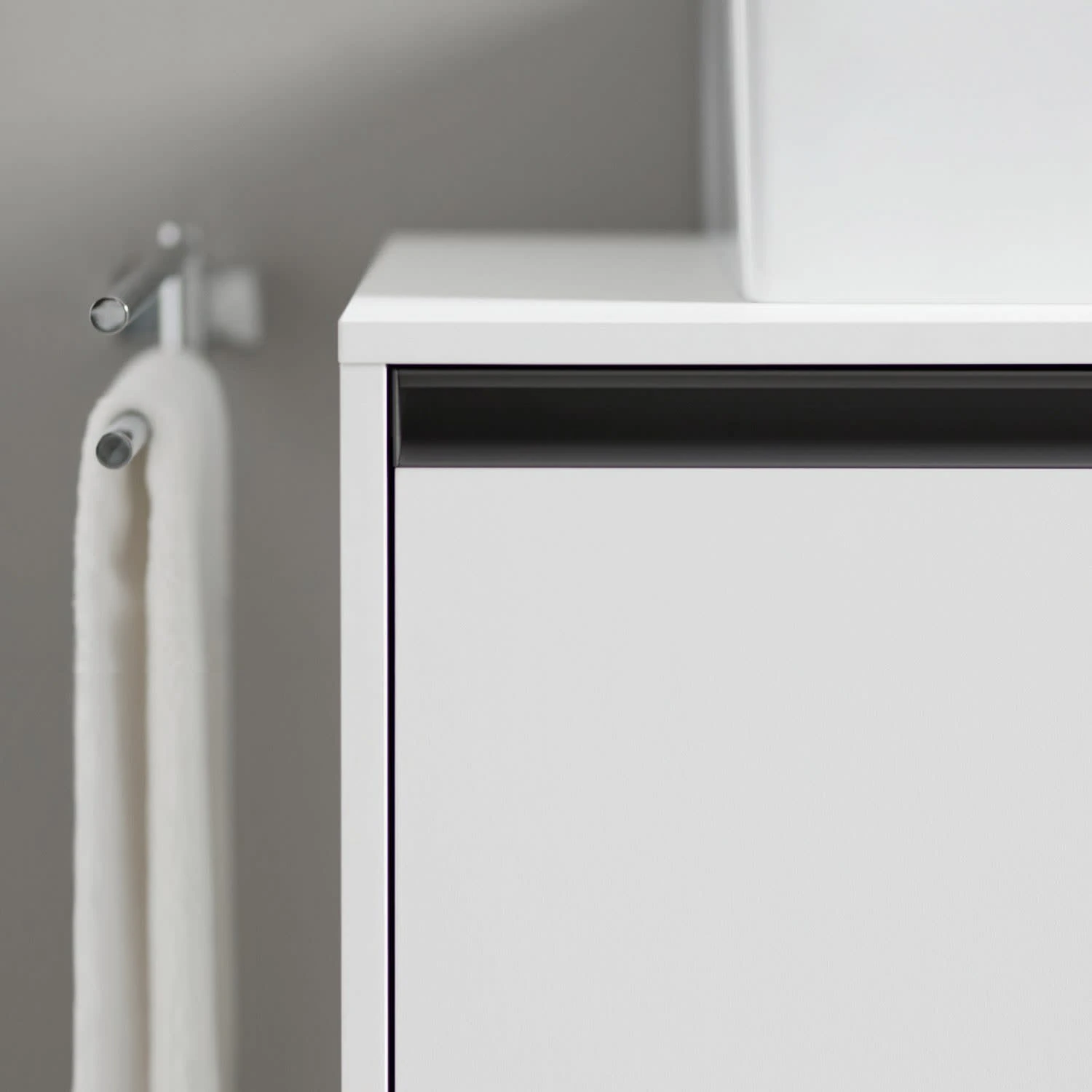 Duravit Ketho.2 Konsolenwaschtischunterbau Wandhängend, 2 Auszüge, Becken Rechts, 140 Cm 4 Duravit Ketho.2 Konsolenwaschtischunterbau Wandhängend, 2 Auszüge, Becken Rechts, 140 Cm – Bild 2