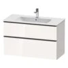 Duravit ME By Stark Waschtisch Mit D-Neo Waschtischunterschrank 101 Cm Mit 2 Auszügen -Badwelt Verkauf duravit neo badmoebel waschtischunterbauten me by 7044186
