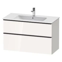 Duravit ME By Stark Waschtisch Mit D-Neo Waschtischunterschrank 101 Cm Mit 2 Auszügen
