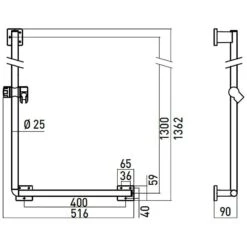 Emco System 2 Duschreling Rechts