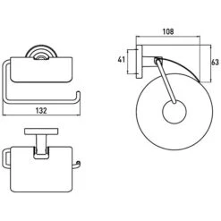 Emco Polo Papierhalter Mit Deckel