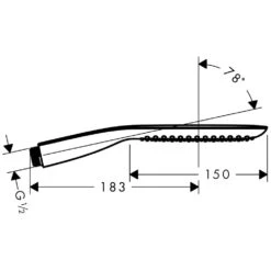 Hansgrohe PuraVida Stabhandbrause 120 1jet 7 Hansgrohe PuraVida Stabhandbrause 120 1jet -Badwelt Verkauf hansgrohe axor pharo brausenprogramm handbrausen brauseschlaeuche 1122853