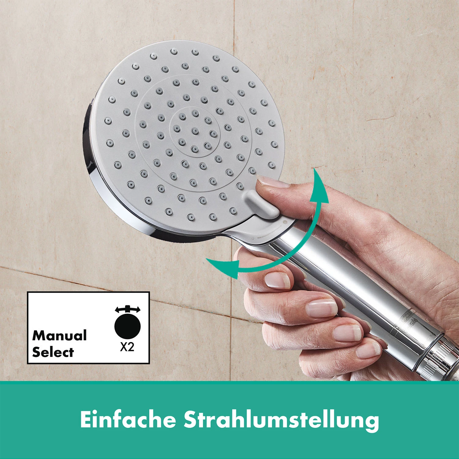 Hansgrohe Vernis Blend Handbrause Vario 9 Hansgrohe Vernis Blend Handbrause Vario – Bild 7
