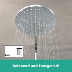 Hansgrohe Vernis Blend Kopfbrause 1jet -Badwelt Verkauf hansgrohe brausenprogramm kopfbrausen vernis blend 1jet 12195830