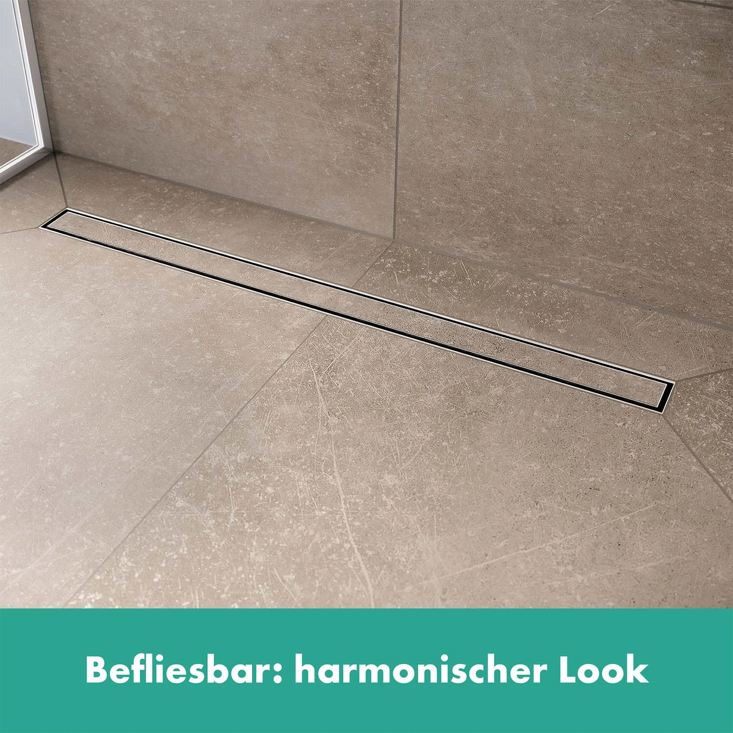 Hansgrohe RainDrain Compact Komplettset Duschrinne 80 Cm Befliesbar Für Standardinstallation 5 Hansgrohe RainDrain Compact Komplettset Duschrinne 80 Cm Befliesbar Für Standardinstallation – Bild 3