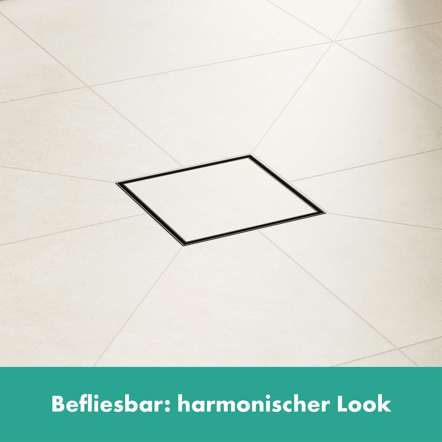 Hansgrohe RainDrain Point Komplettset Punktablauf 10/10 Cm Rückseitig Befliesbar 4 Hansgrohe RainDrain Point Komplettset Punktablauf 10/10 Cm Rückseitig Befliesbar – Bild 2