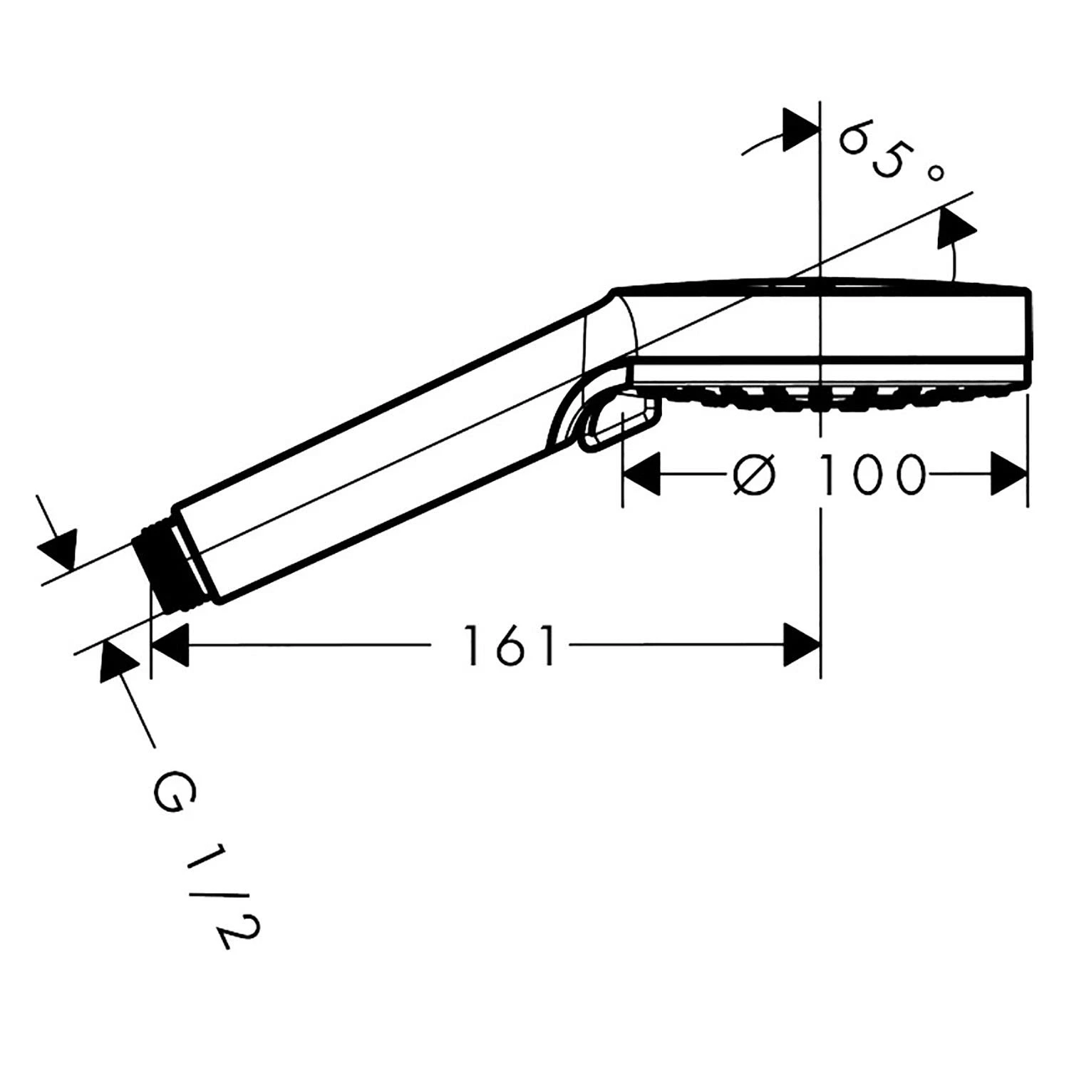 Hansgrohe Vernis Blend Handbrause Vario 6 Hansgrohe Vernis Blend Handbrause Vario – Bild 4
