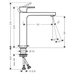 Hansgrohe Vernis Shape Waschtischarmatur 190 Ohne Ablaufgarnitur 12 Hansgrohe Vernis Shape Waschtischarmatur 190 Ohne Ablaufgarnitur -Badwelt Verkauf hansgrohe vernis shape waschtisch waschtischarmatur 190 4634039