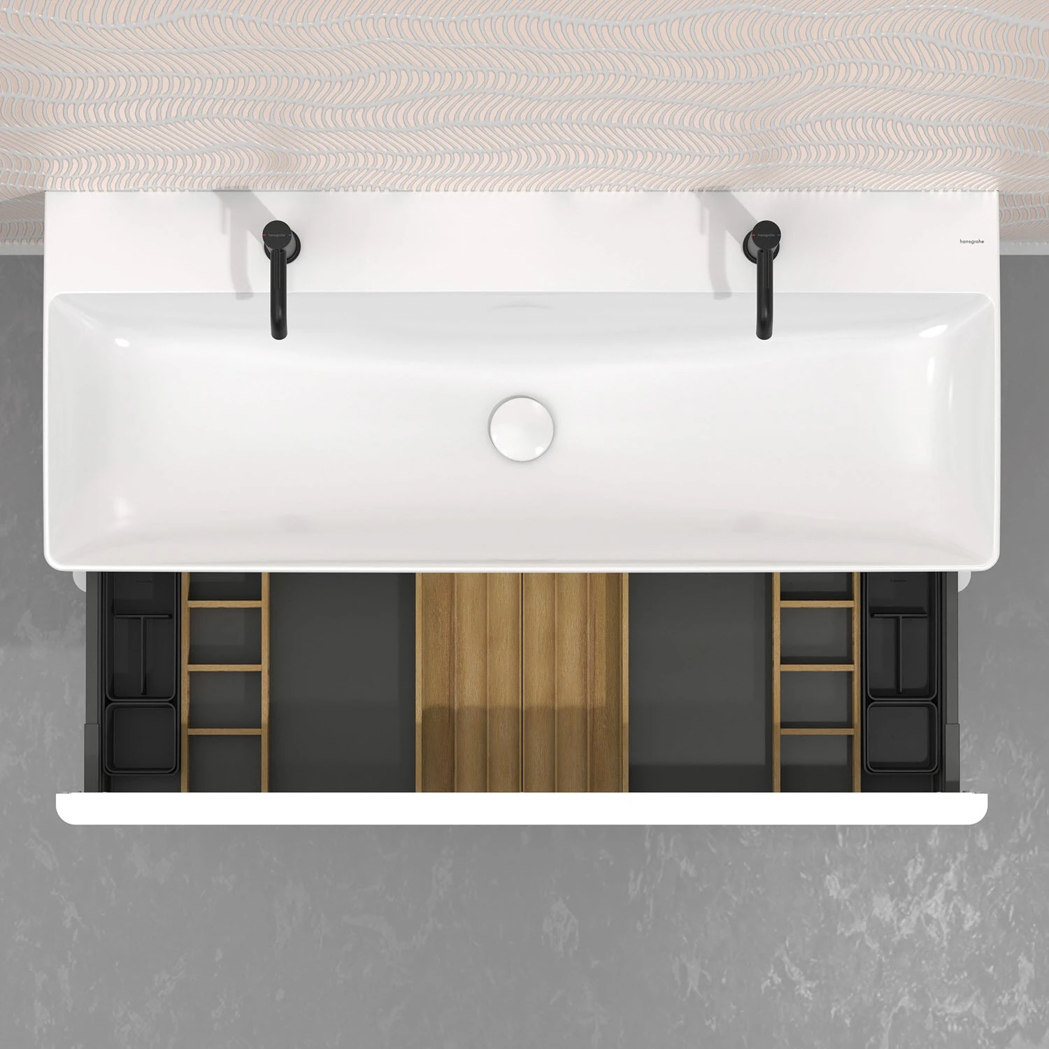 Hansgrohe IntraStoris Schubkasteninneinteilung Set 340 Für Waschtischschrank 118 Cm Breit 3 Hansgrohe IntraStoris Schubkasteninneinteilung Set 340 Für Waschtischschrank 118 Cm Breit