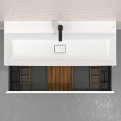 Hansgrohe IntraStoris Schubkasteninneneinteilung Set 320 Für Waschtischunterschrank 118 Cm Breit