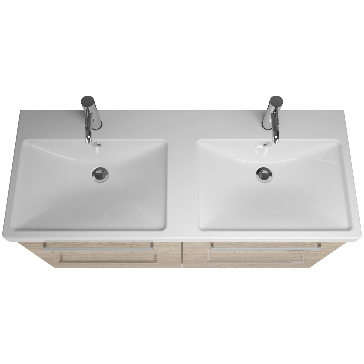 Burgbad Eqio Möbelkombination Inkl. Keramik-Doppelwaschtisch 123 Cm, Doppeltür Spiegelschrank Links, Mit Stangengriff P95 4 Burgbad Eqio Möbelkombination Inkl. Keramik-Doppelwaschtisch 123 Cm, Doppeltür Spiegelschrank Links, Mit Stangengriff P95 – Bild 2