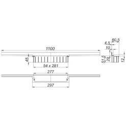 Dallmer CeraWall Individual Duschrinne 110 Cm -Badwelt Verkauf hersteller dallmer ablaufprofil cerawall 110 cm 3566507
