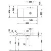 Duravit DuraSquare Waschtisch Geschliffen Asymmetrisch Mit 1 Hahnloch 80 X 47 Cm, Becken Rechts -Badwelt Verkauf hersteller duravit durasquare waschtische geschliffen asymmetrisch 2142268