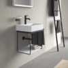 Duravit DuraSquare Metallkonsole, Wandhängend 51,6 X 33,3 Cm