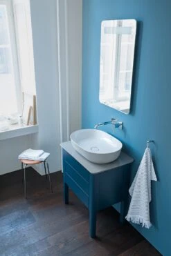 Duravit Luv Aufsatzbecken Ohne Hahnlochbank 70 X 40 Cm -Badwelt Verkauf hersteller duravit luv aufsatzwaschtische aufsatzbecken ohne 5455769