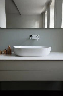 Duravit Luv Aufsatzbecken Ohne Hahnlochbank 70 X 40 Cm -Badwelt Verkauf hersteller duravit luv aufsatzwaschtische aufsatzbecken ohne 5456282