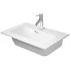 Duravit ME By Starck Möbelwaschtisch Compact Mit 1 Hahnloch 63 X 40 Cm 2 Duravit ME By Starck Möbelwaschtisch Compact Mit 1 Hahnloch 63 X 40 Cm -Badwelt Verkauf hersteller duravit me by starck waschtische 8598526