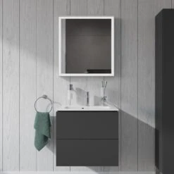 Duravit ME By Starck Möbelwaschtisch Compact Mit 1 Hahnloch 63 X 40 Cm -Badwelt Verkauf hersteller duravit me by starck waschtische 8598574