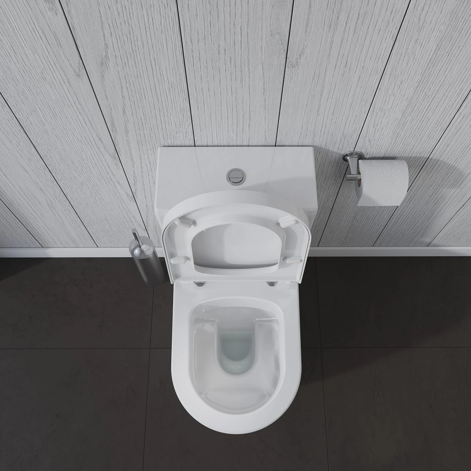 Duravit ME By Starck Stand-WC Für WC- Kombination 8 Duravit ME By Starck Stand-WC Für WC- Kombination – Bild 6