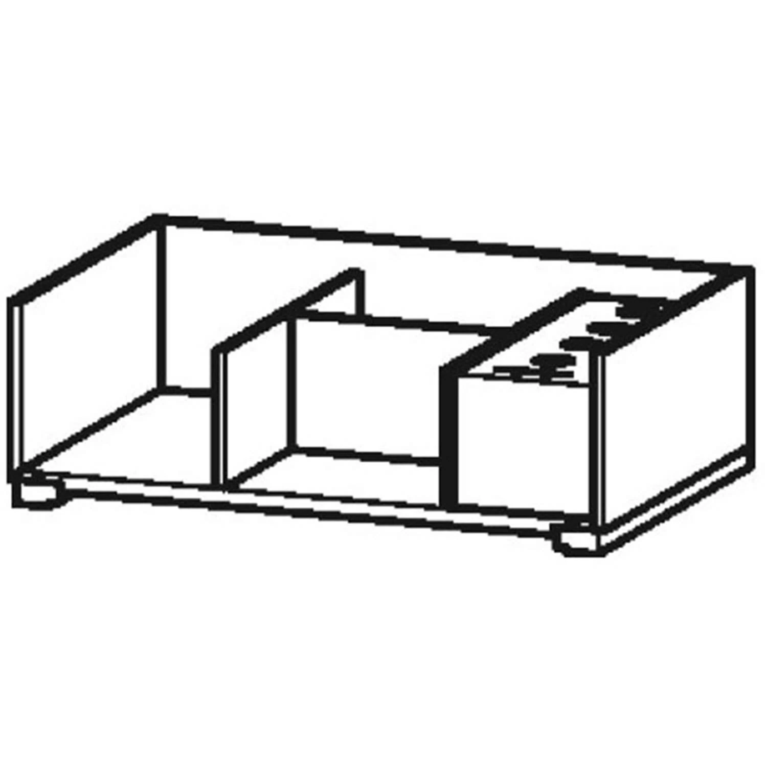 Duravit Einrichtungssystem Für Auszug Links Und Rechts Ohne Siphonausschnitt 59,2 Cm 3 Duravit Einrichtungssystem Für Auszug Links Und Rechts Ohne Siphonausschnitt 59,2 Cm