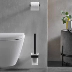 Emco Loft Black Toilettenbürstengarnitur Für Wandmontage