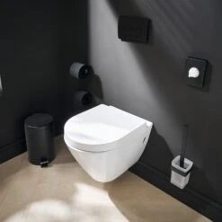 Emco Loft Black Toilettenbürstengarnitur Für Wandmontage -Badwelt Verkauf hersteller emco bad accessoires serie loft 5502982