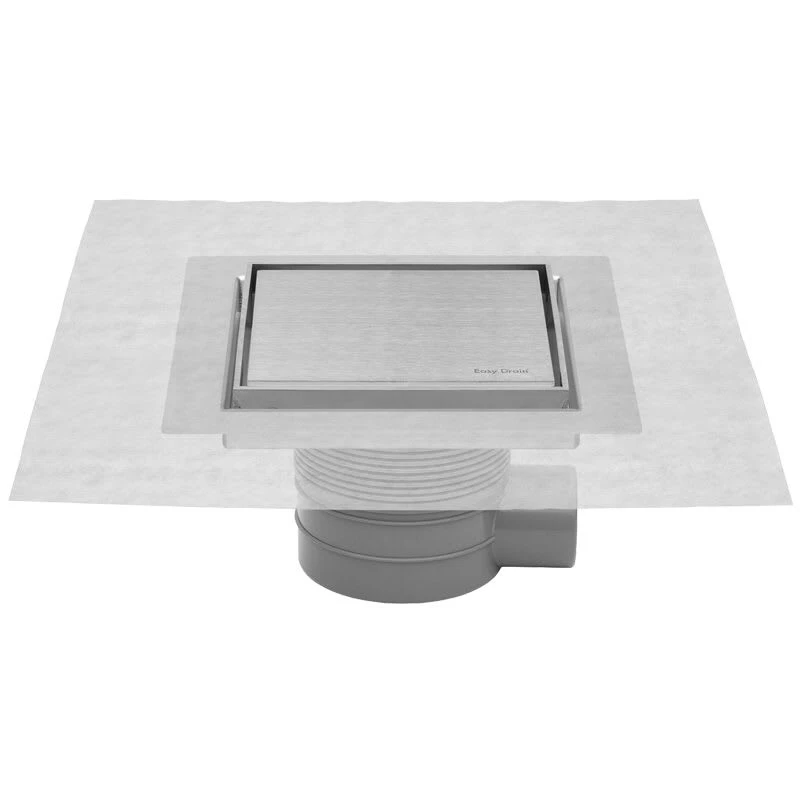 ESS Easy Drain Aqua Jewels Quattro Fliese 20x20 Bodenablauf Für Natursteinbeläge Komplettset 3 ESS Easy Drain Aqua Jewels Quattro Fliese 20x20 Bodenablauf Für Natursteinbeläge Komplettset