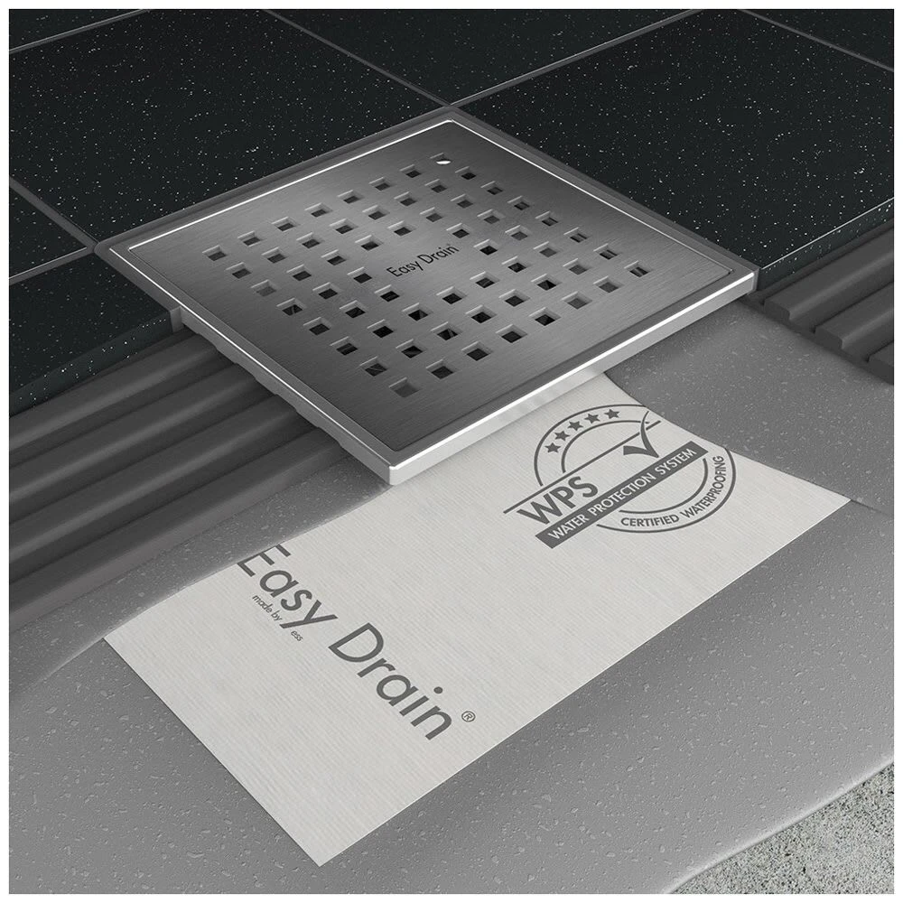 ESS Easy Drain Aqua Plus Quattro 15x15 Bodenablauf Komplettset 4 ESS Easy Drain Aqua Plus Quattro 15x15 Bodenablauf Komplettset – Bild 2