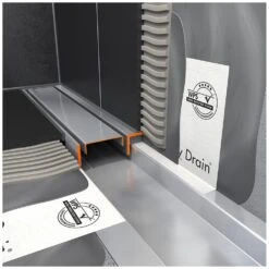 ESS Easy Drain Modulo 30 TAF Wall 1800 Duschrinne Komplettset