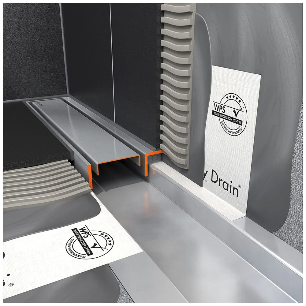 ESS Easy Drain Modulo 50 TAF Wall 900 Duschrinne Komplettset 3 ESS Easy Drain Modulo 50 TAF Wall 900 Duschrinne Komplettset