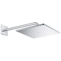 GROHE Rainshower 310 Mono Cube Kopfbrause-Set Eckig, Wandmontage, Ohne Durchflussbegrenzung