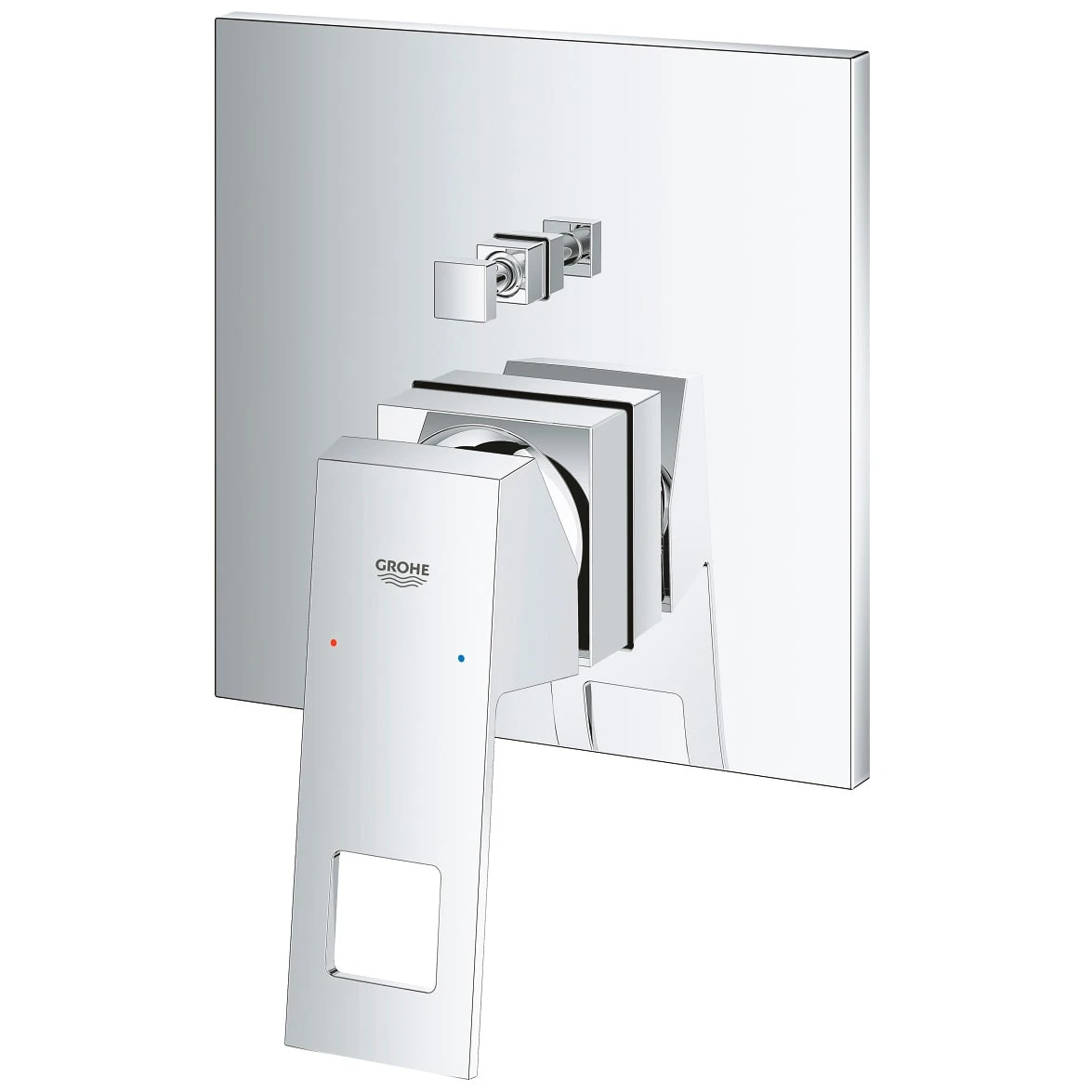 GROHE Eurocube Einhand-Wannenbatterie Fertigset 4 GROHE Eurocube Einhand-Wannenbatterie Fertigset – Bild 2