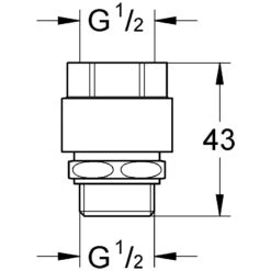 GROHE Eggemann Rohrbelüfter DN 15