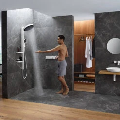 Hansgrohe Rainfinity Kopfbrause 250 1jet EcoSmart Mit Wandanschluss