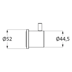 Herzbach DESIGN IX Ventil 2-/3-Wegeumsteller Farbset Unterputz