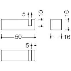 HEWI System 100 Haken Klein 5 HEWI System 100 Haken Klein -Badwelt Verkauf hersteller hewi system 100 haken klein 3205550