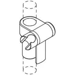 HEWI Serie 805 Classic Brausehalter