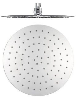 HSK Shower-Set Modell RS 200 Thermostat Für Badewanne, Kopfbrause Superflach, Rund 25 Cm