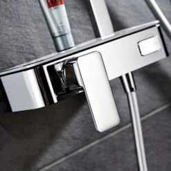 HSK AquaSwitch RS 500 Mix Mit Kopfbrause Superflach 40 X 40 Cm