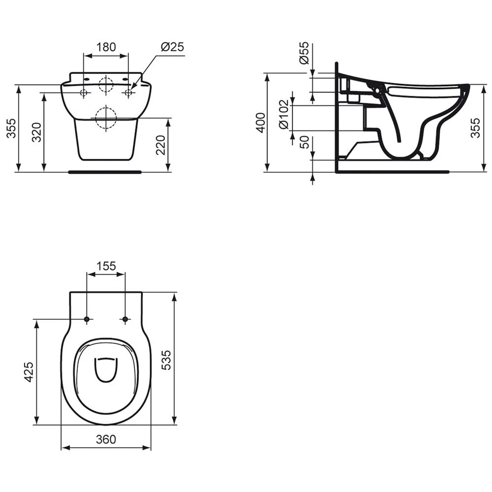 Ideal Standard Contour 21 Wandtiefspülklosett Schools Für Kinder Von 7 - 11 Jahren 3 Ideal Standard Contour 21 Wandtiefspülklosett Schools Für Kinder Von 7 - 11 Jahren