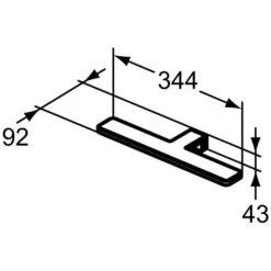 Ideal Standard Mirror & Light LED-Leuchte "Chique"