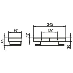 Keuco Collection Smart.2 Duschkorb